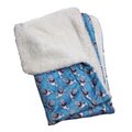 Kd Vestidor Ultra Soft Minky & Plush Silly Sharks Blanket KD1837683